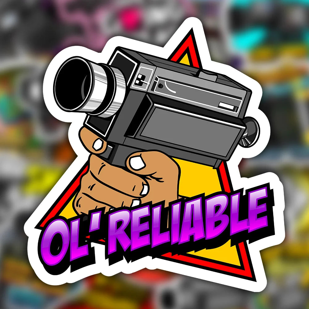 8mm Film Sticker