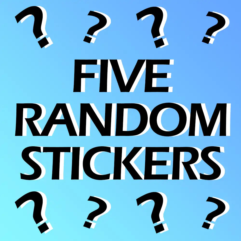 5 Random Stickers Mystery Pack