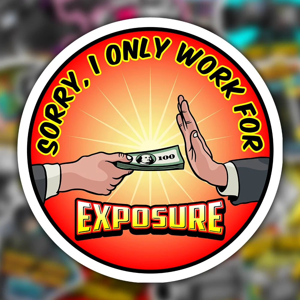 sorry i only work for exposure sticker