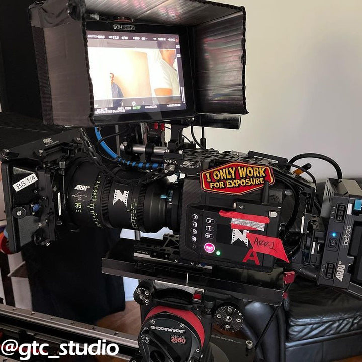 arri alexa mini lf i only work for exposure velcro embroidered patch