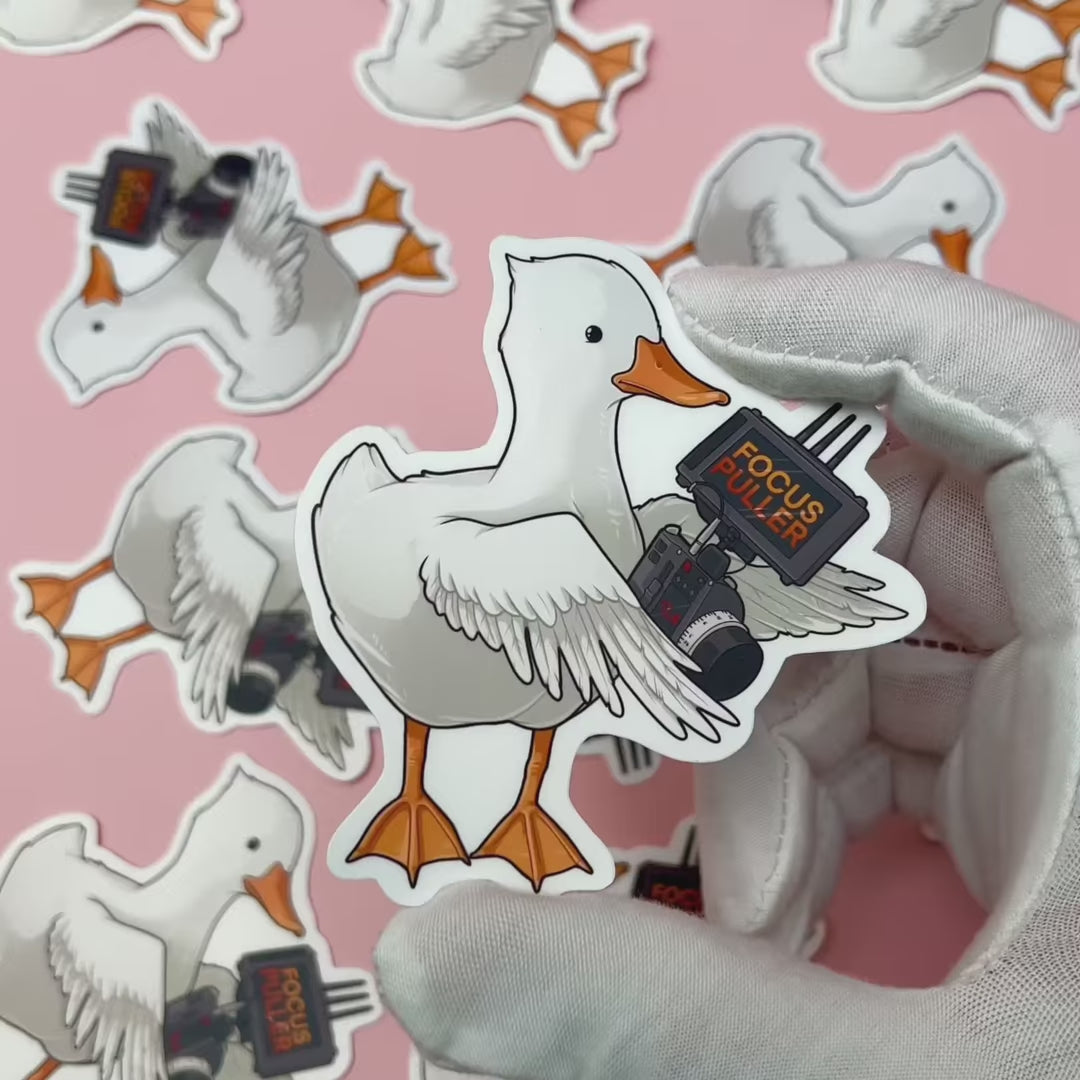 Focus Puller Duck Sticker